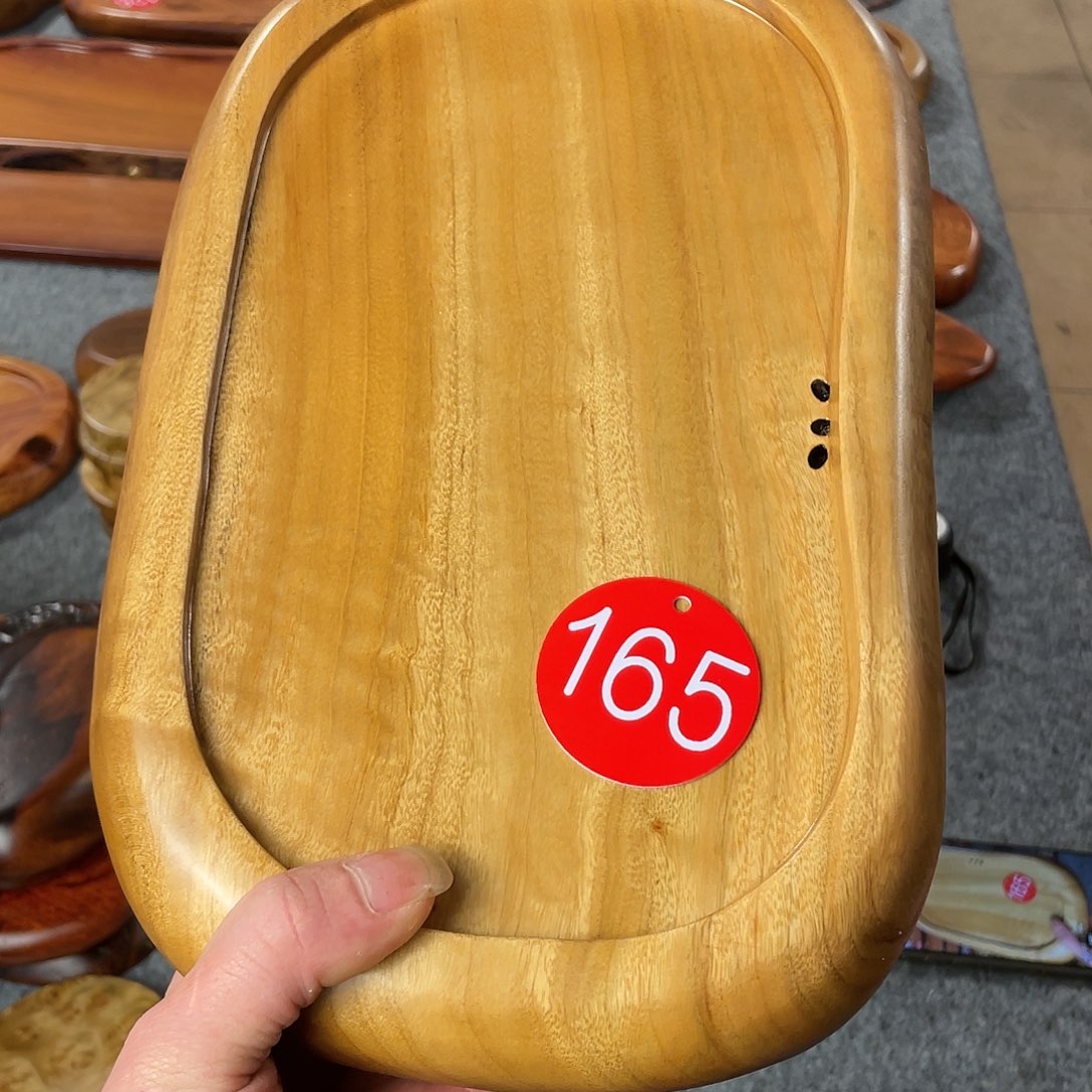 香樟木实木随行茶盘