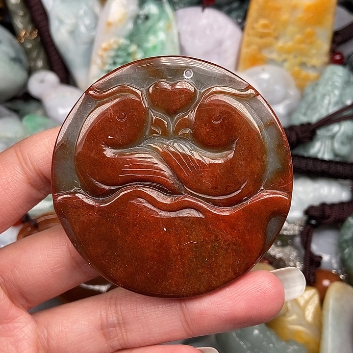 颈饰未镶嵌翡翠翡翠