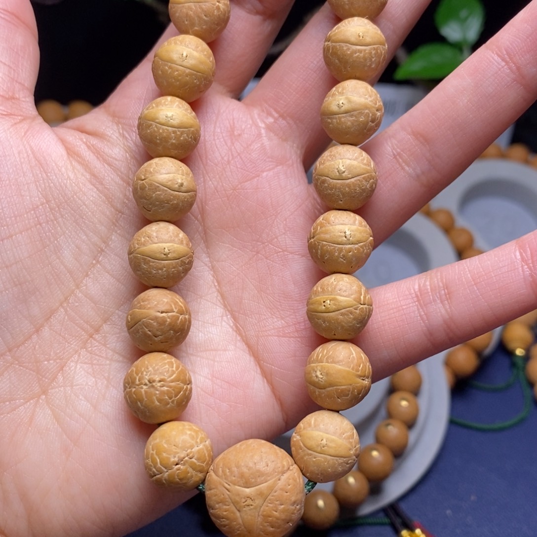 凤眼菩提吊坠12手串