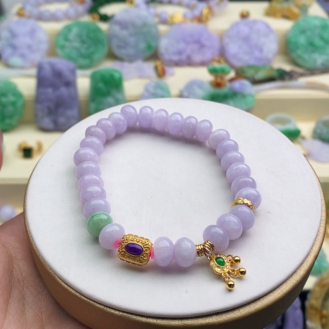 翡翠未镶嵌手串手串