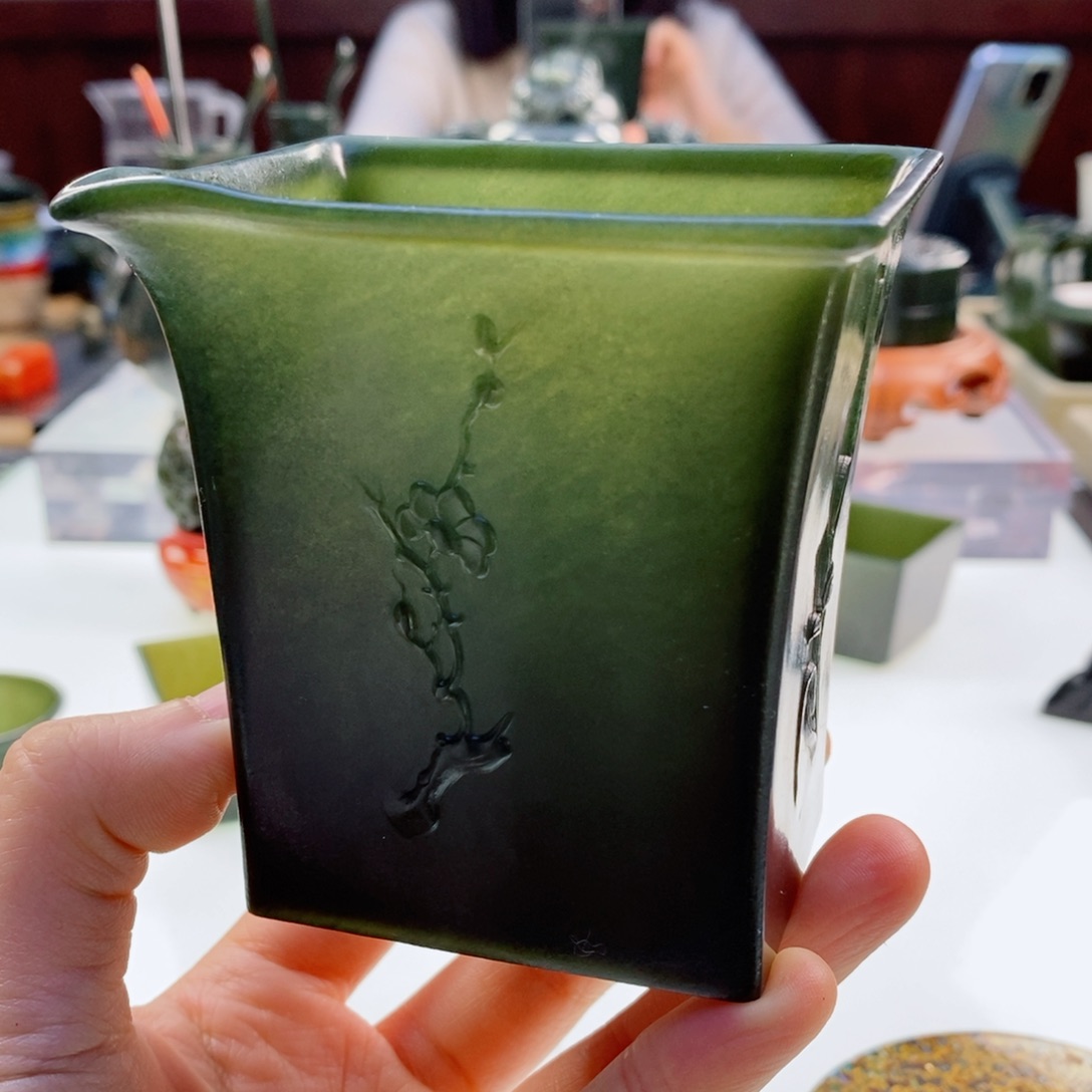 和田玉（青玉）摆件未镶嵌