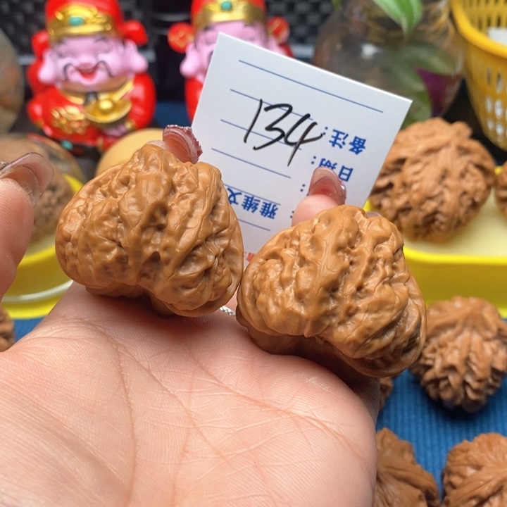 文玩核桃把件花****?134号42蛤蟆头