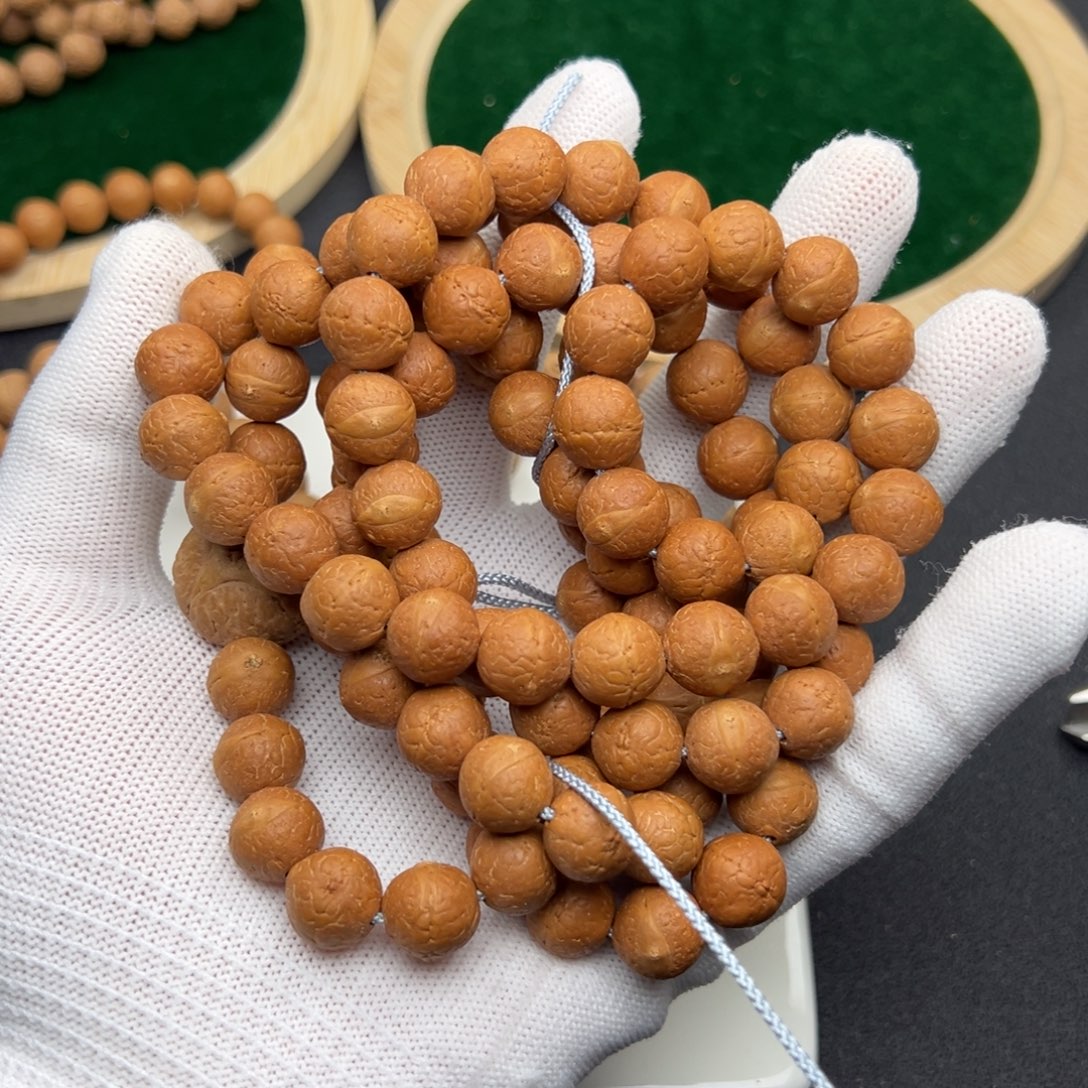 手串凤眼菩提尼泊尔凤眼菩提108脖挂精品头货11.5