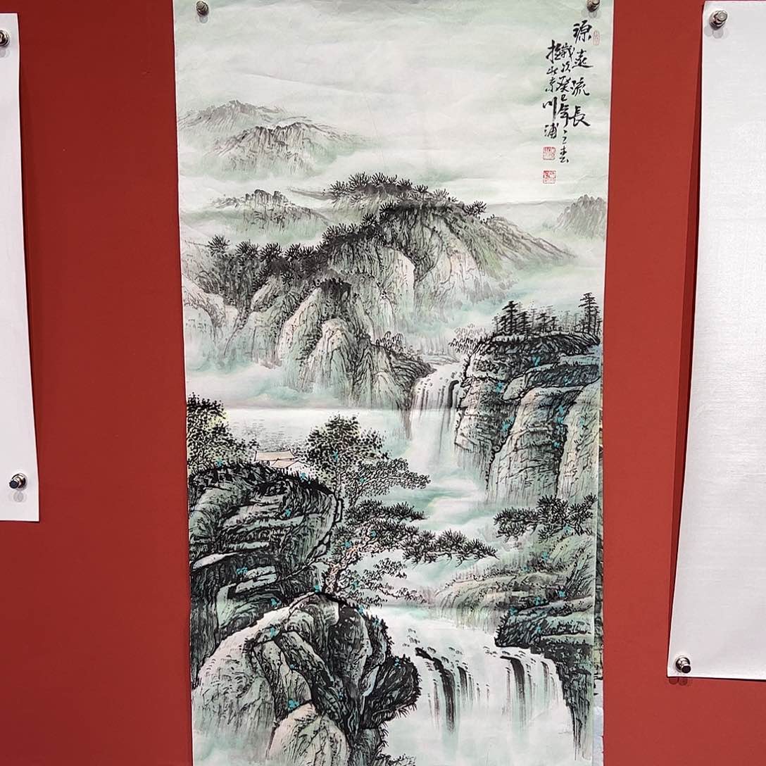 国画李川浦画家作品