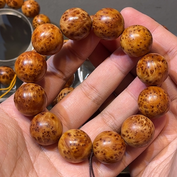 柏木（崖柏）手串/手链2.0陈化红油瘤疤手串