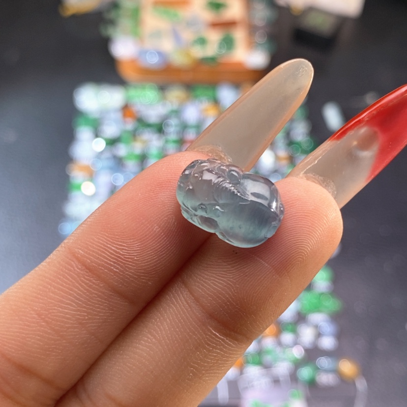 【闪购商品】翡翠挂件未镶嵌貔貅