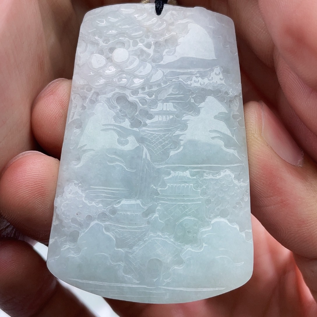 颈饰未镶嵌翡翠翡翠