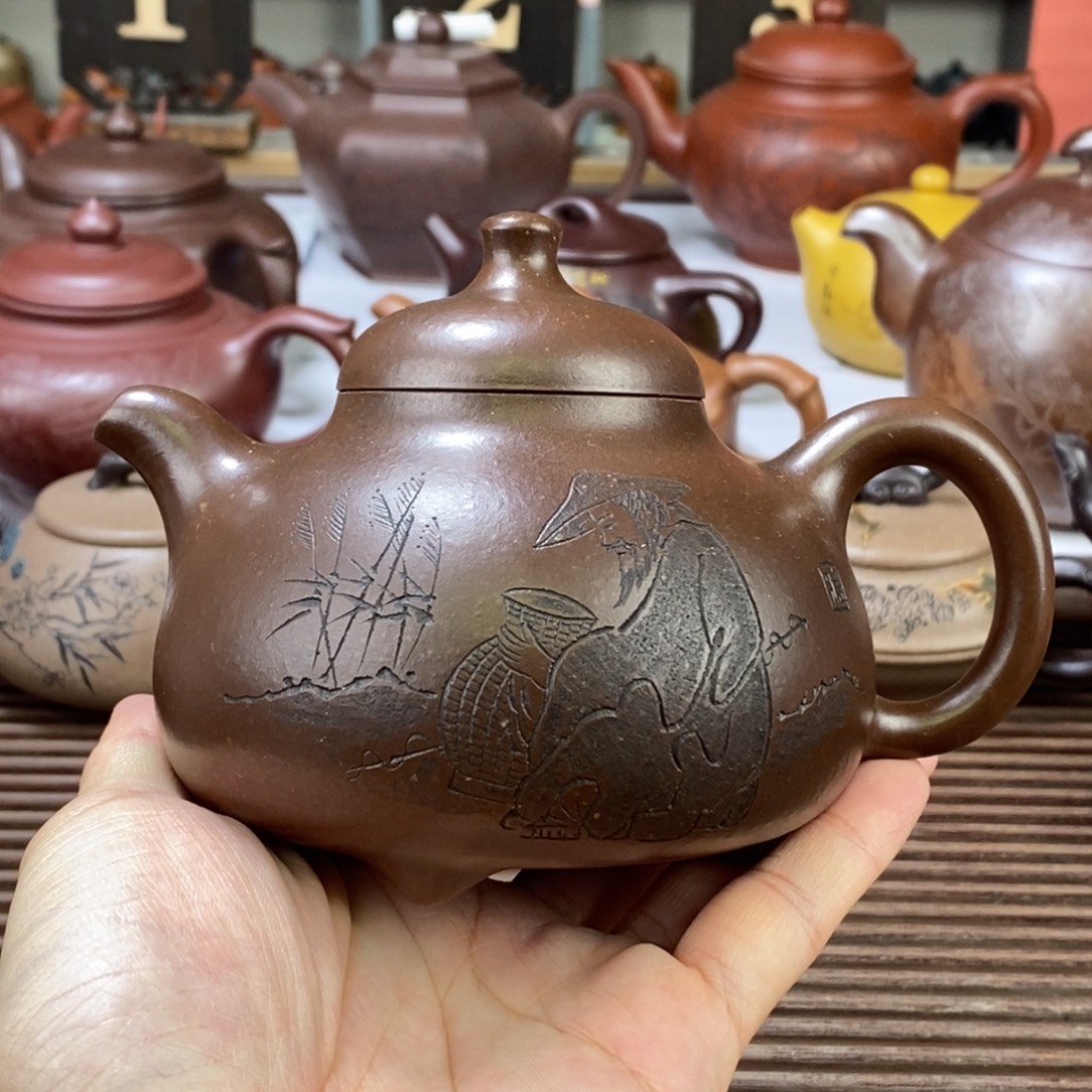 茶壶紫砂白6 乳鼎