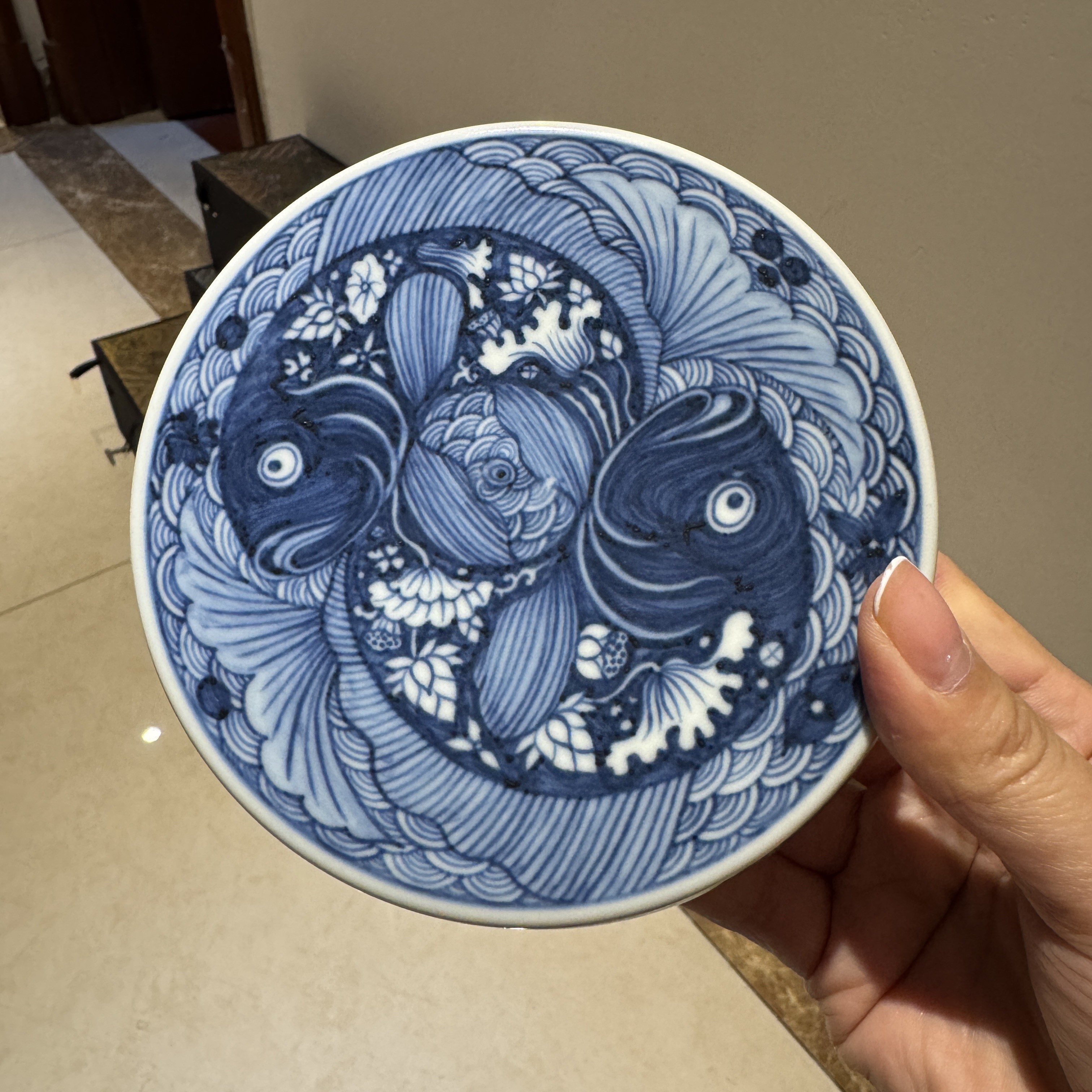 元风十二公分胖头鱼盖置