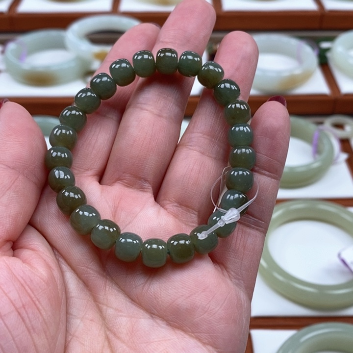 和田玉手链未镶嵌