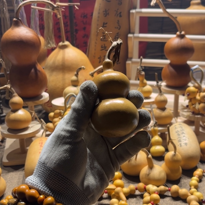 S***.文玩葫芦，小八宝葫芦