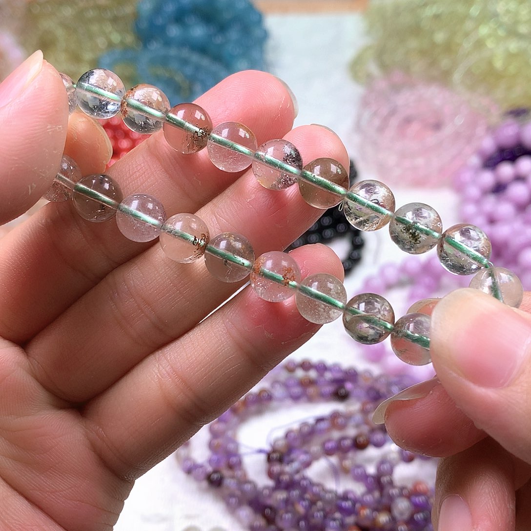 水晶手链未镶嵌天然