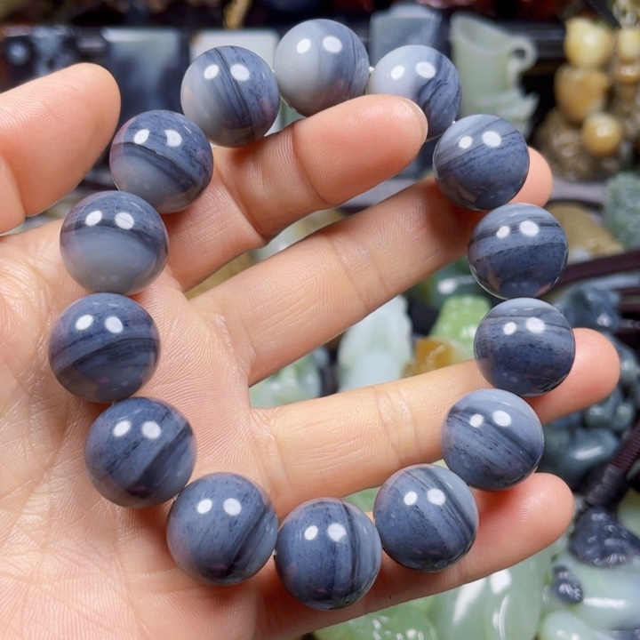 和田玉手链未镶嵌