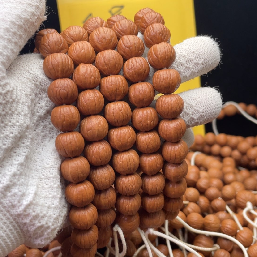 猴头核桃吊坠南瓜手持13