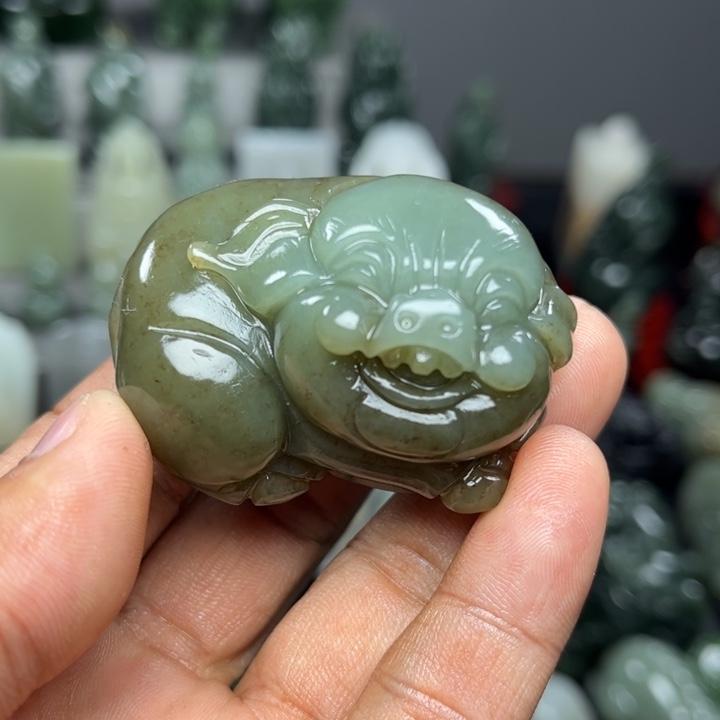 和田玉把件未镶嵌