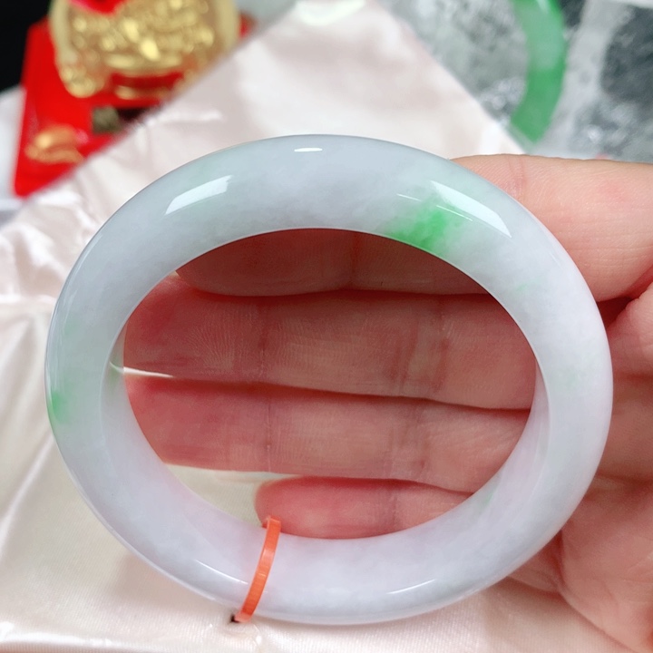 未镶嵌手镯翡翠   编号D1040 正圈54