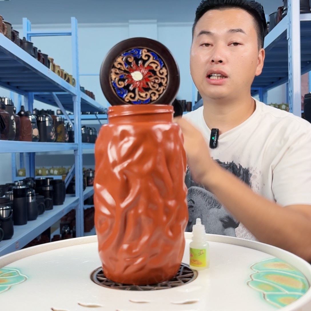 宜兴原矿紫砂杯子