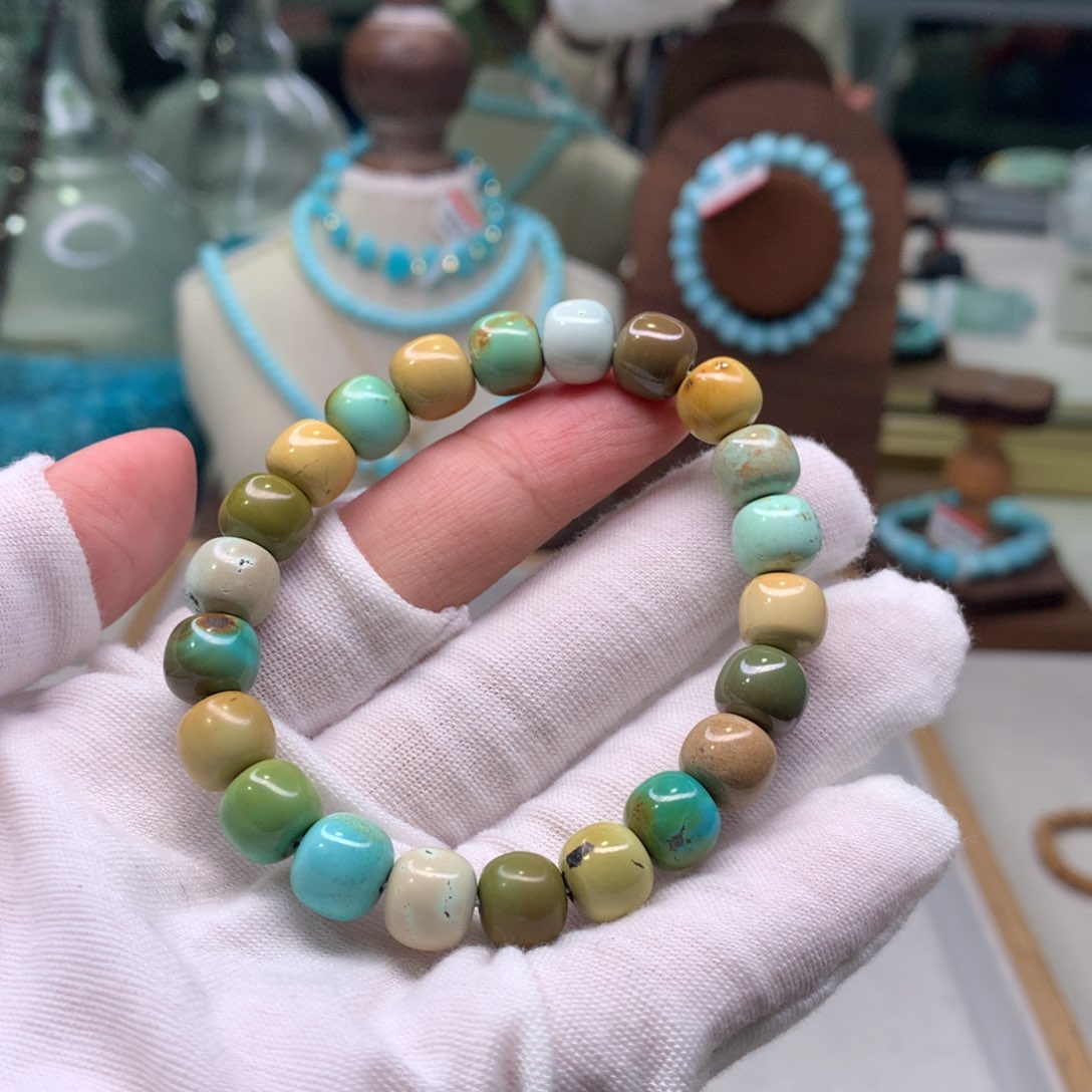 绿松石配饰未镶嵌