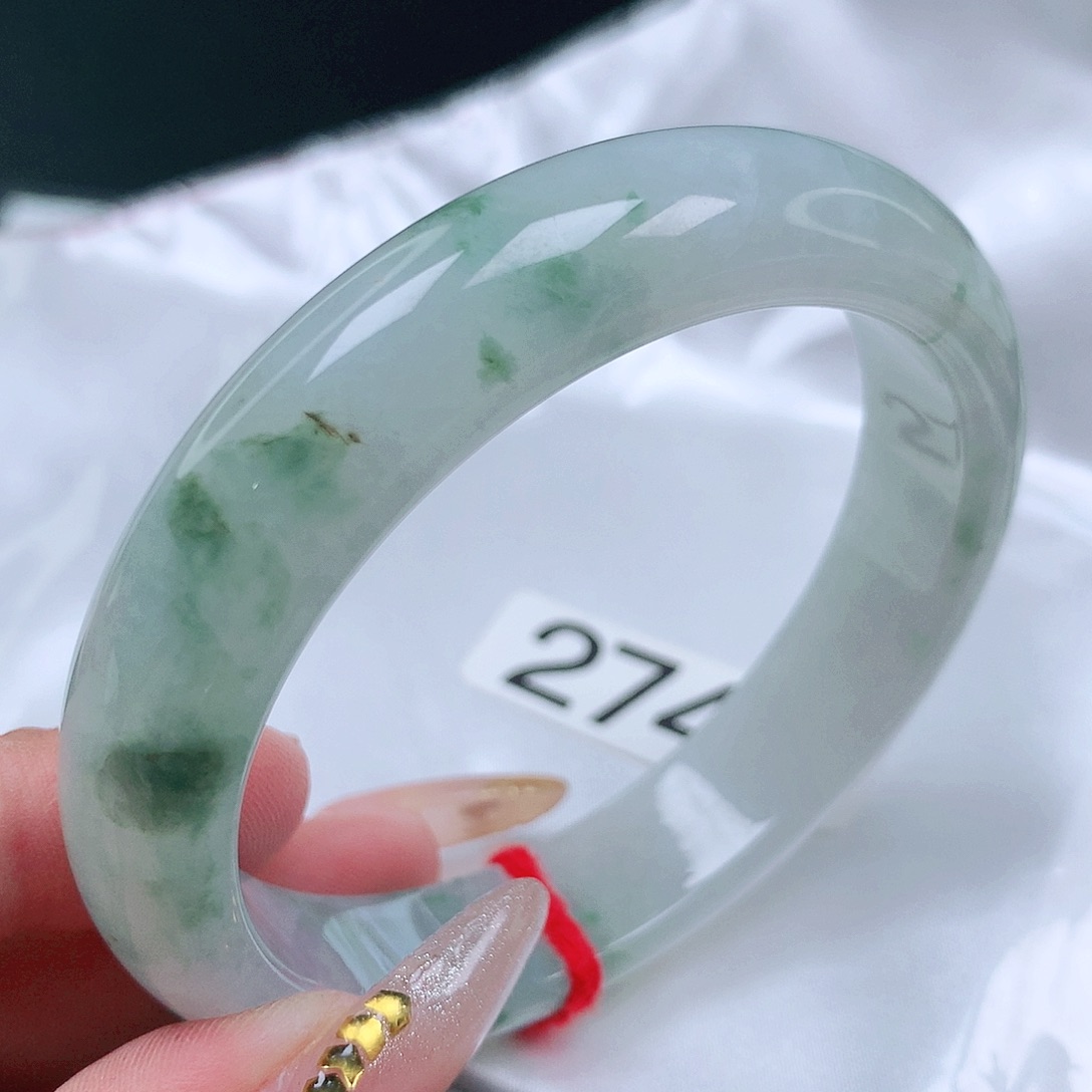 未镶嵌手镯翡翠2744