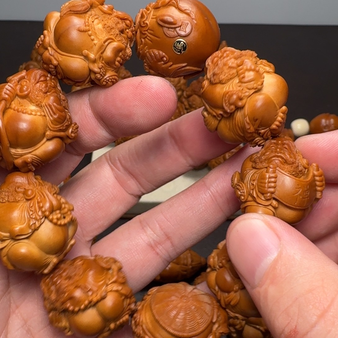 机***师手串/手链橄榄核达摩