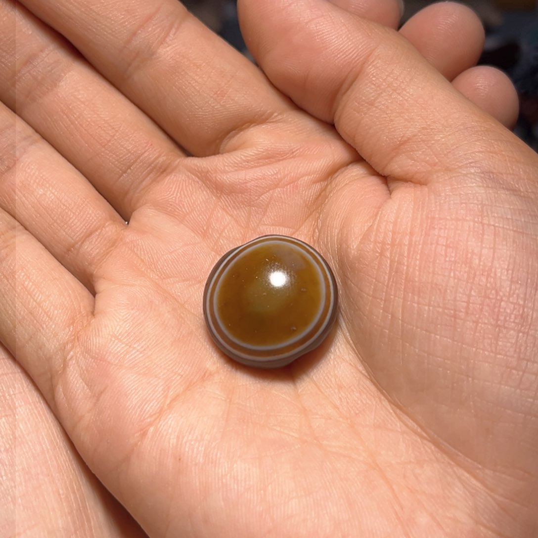 玛瑙/玉髓单珠未镶嵌