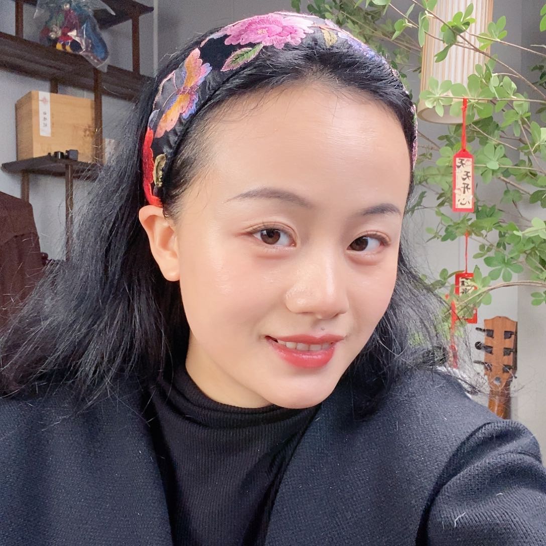 刺绣老绣手工刺绣高货发箍