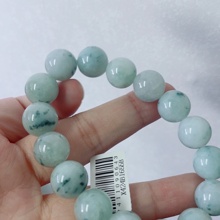 未镶嵌定制翡翠珠串
