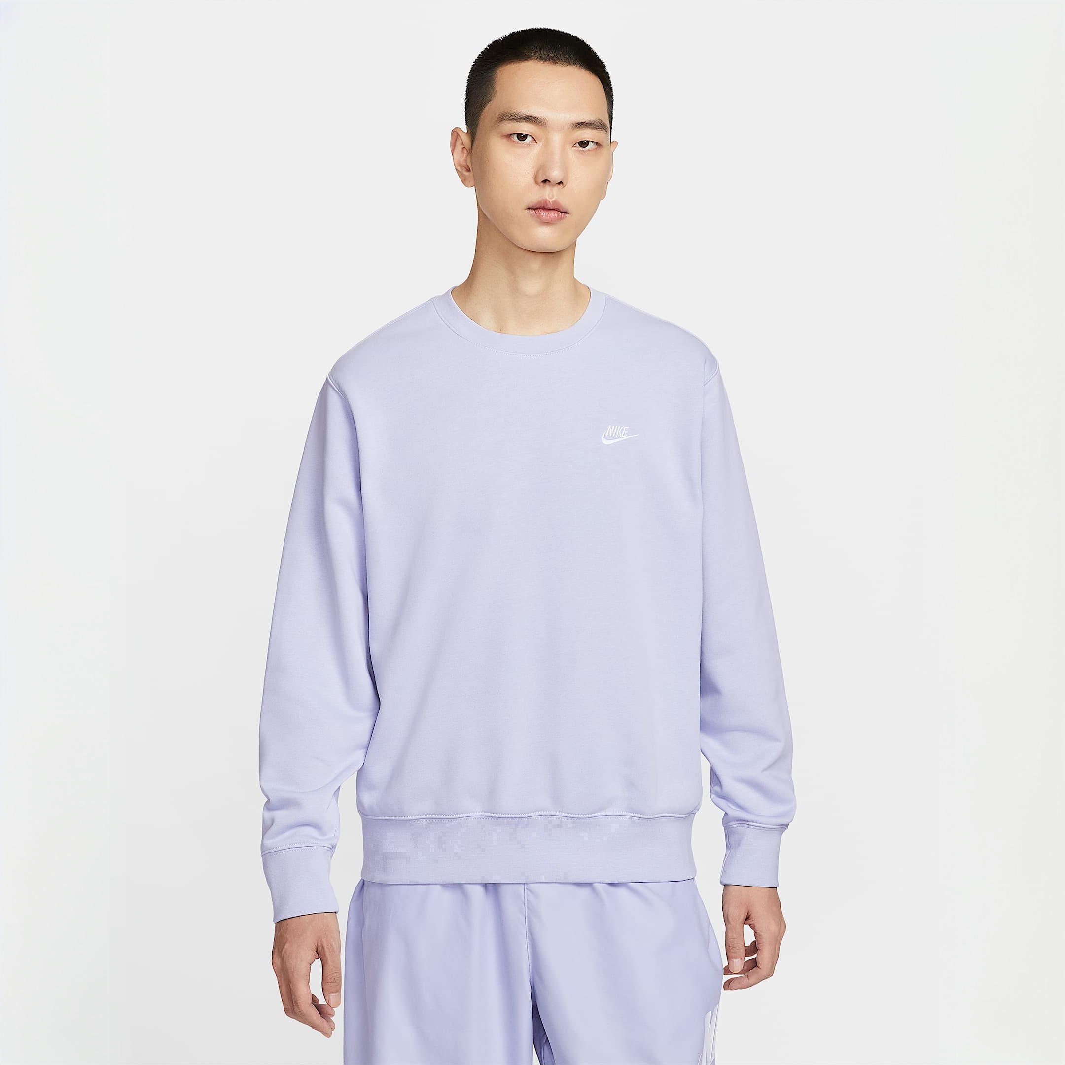 NIKE/耐克Club 男子柔软法式毛圈圆领运动休闲上衣FN3889057