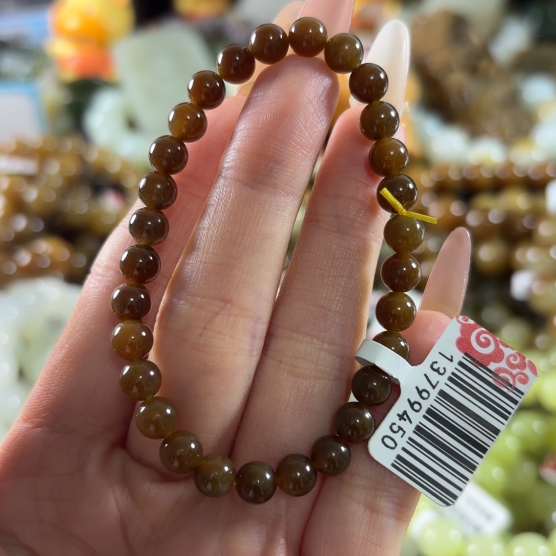 和田玉未镶嵌手链24