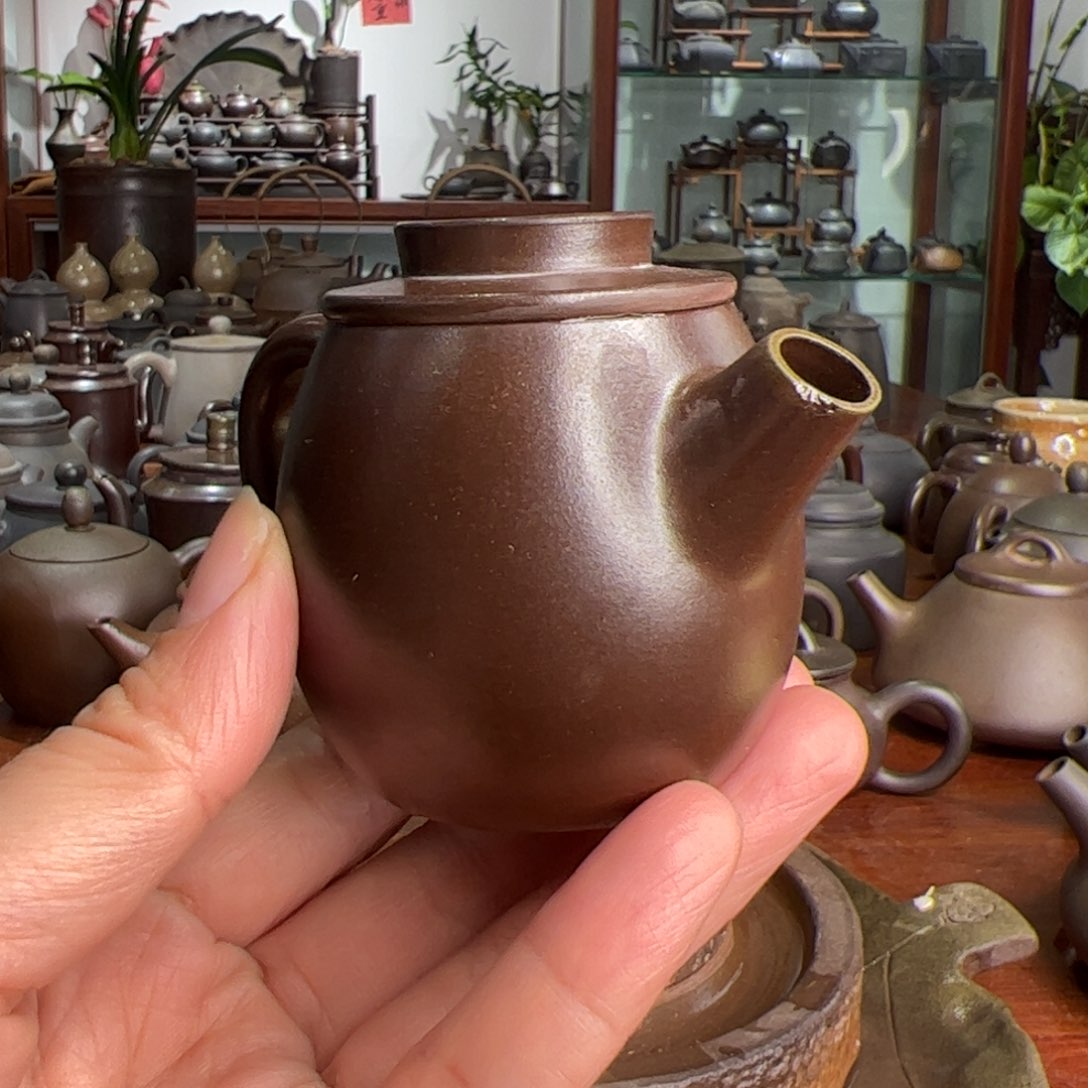 贵台龙窑柴烧茶壶A54