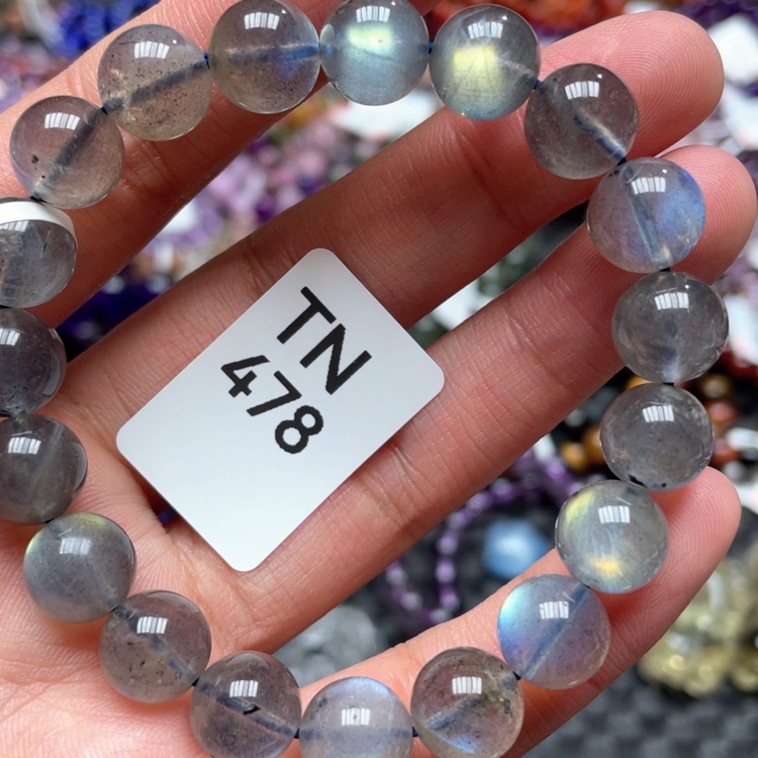 长石手串未镶嵌手串