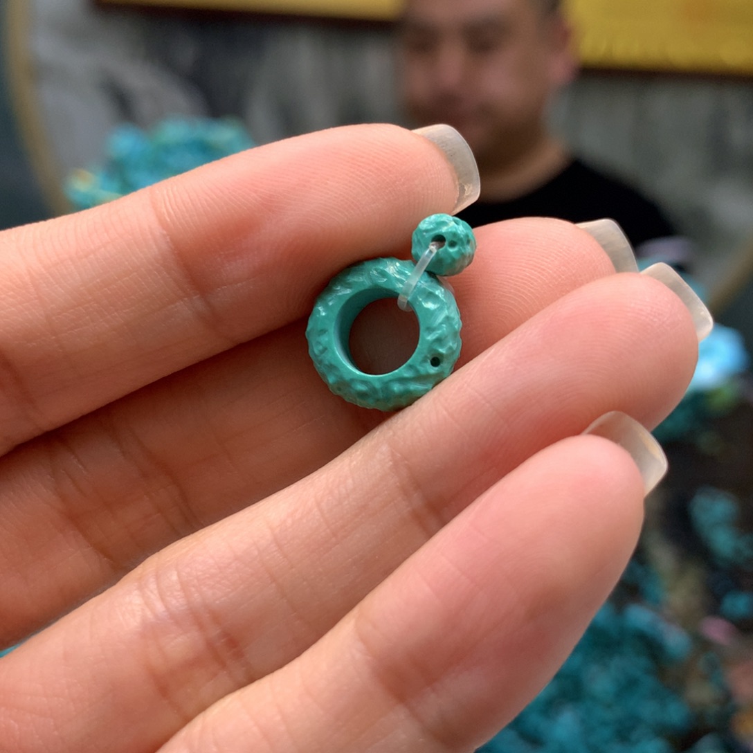 绿松石未镶嵌配饰