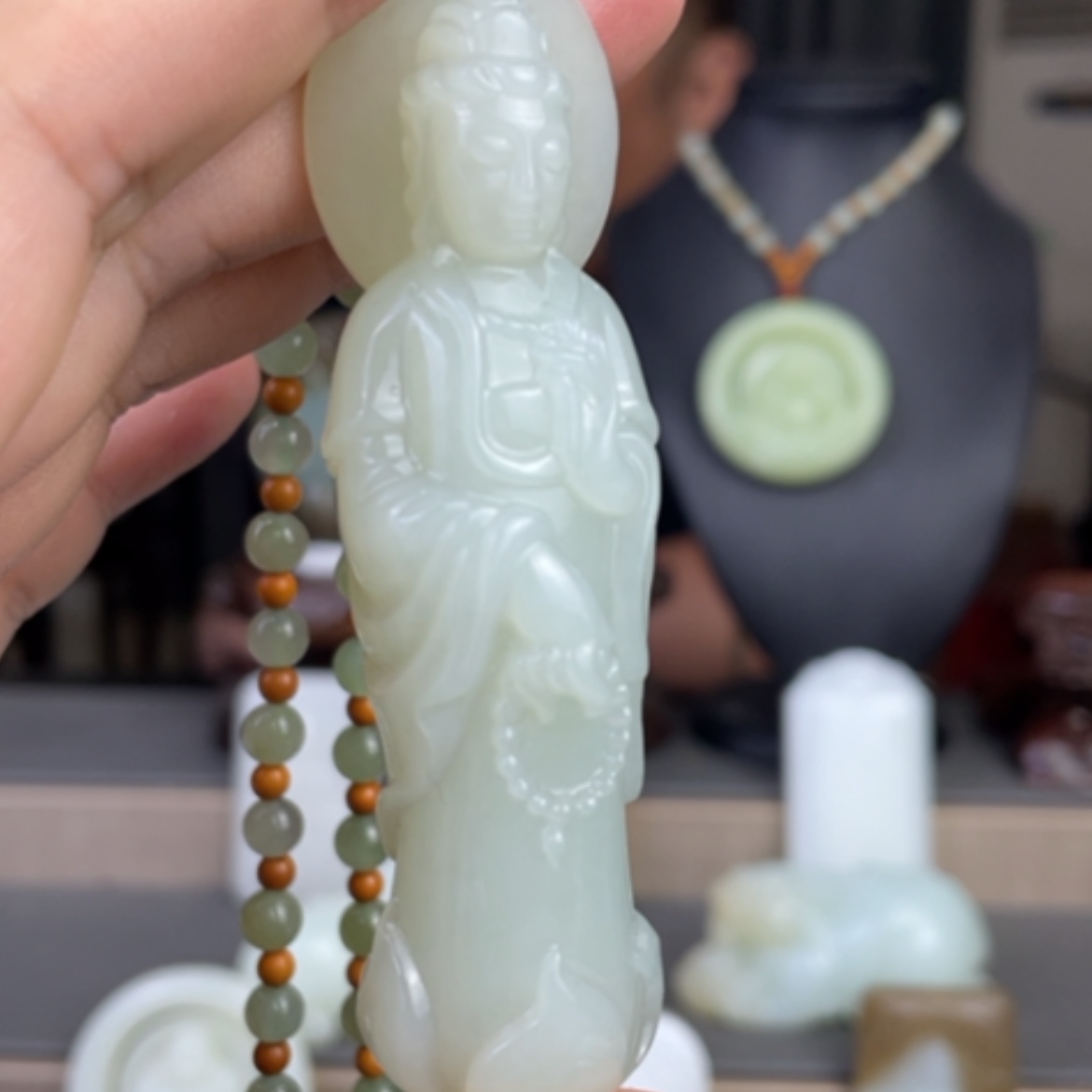【闪购商品】和田玉未镶嵌颈饰