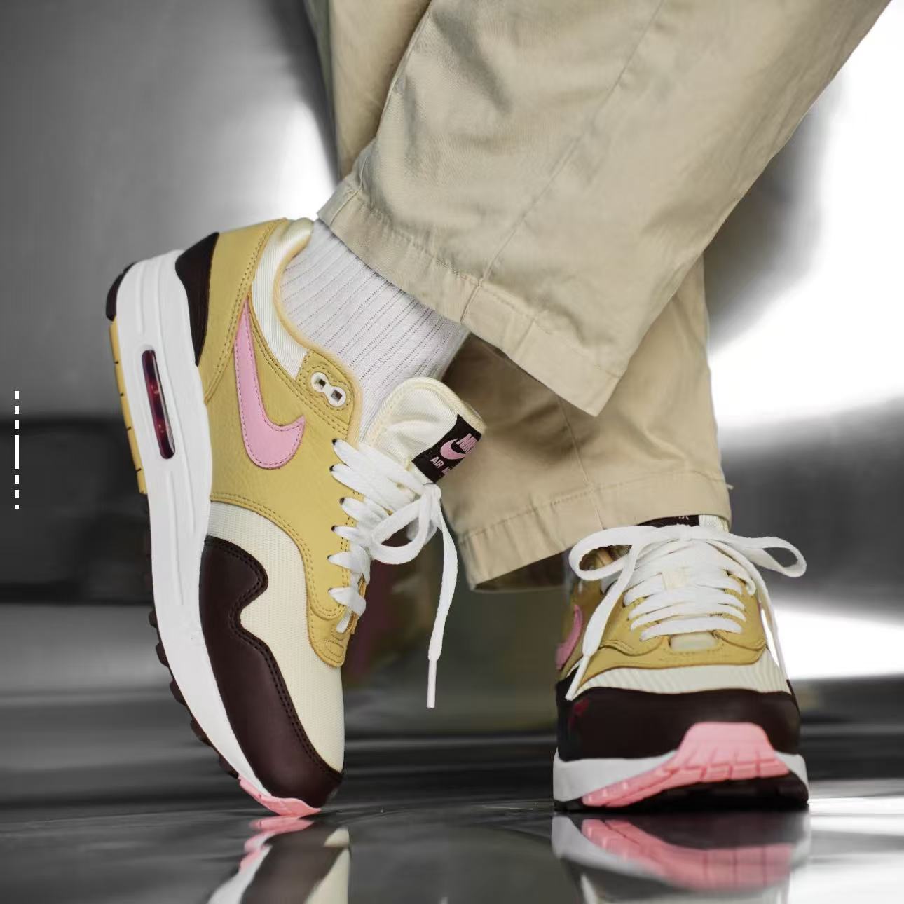 （断码孤品）NIKE耐克Air Max 1女鞋百搭生活休闲鞋FZ4346-200-37.5