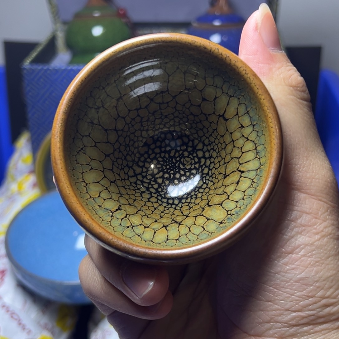 茶盏建阳建盏喝茶主人杯