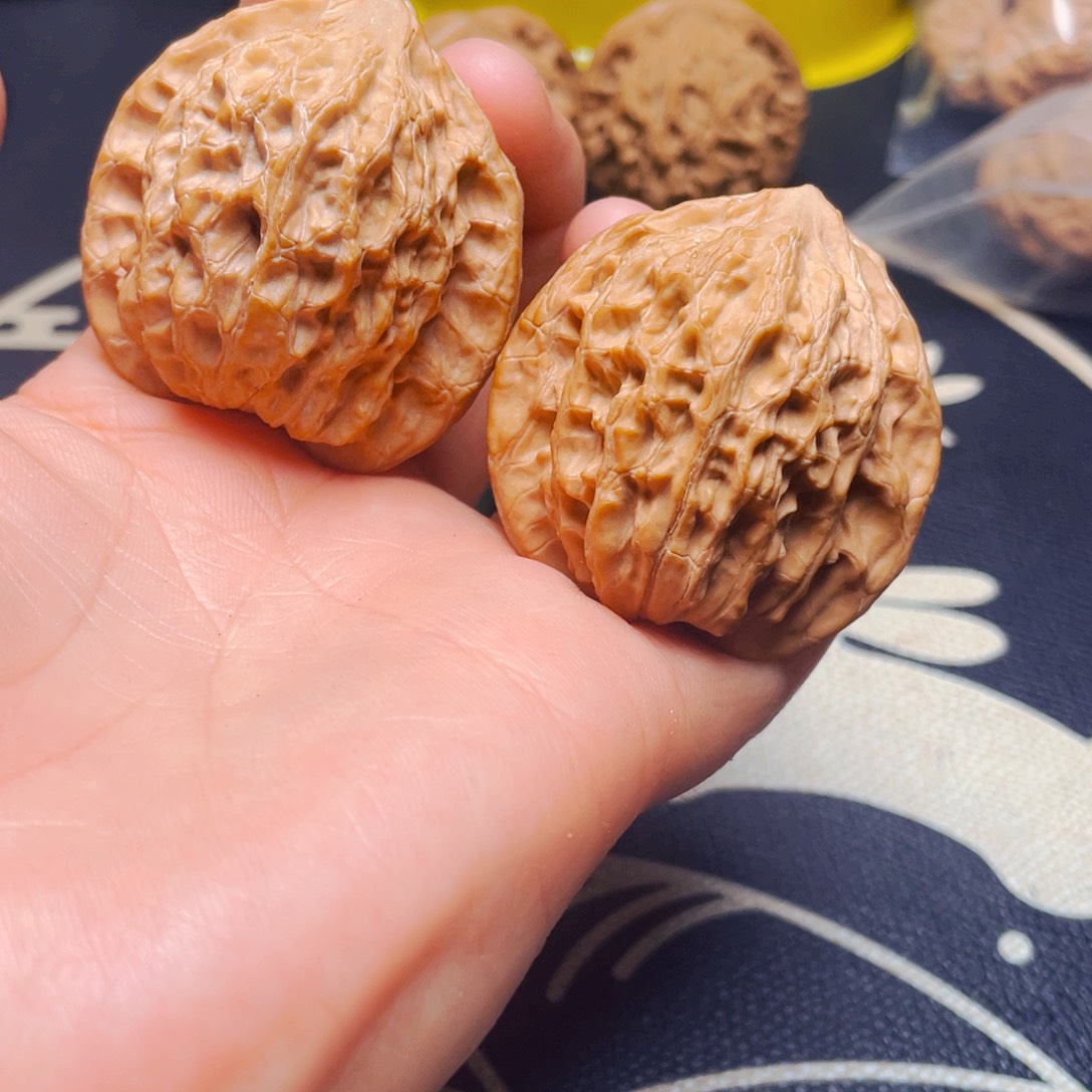 文玩核桃把件公子帽