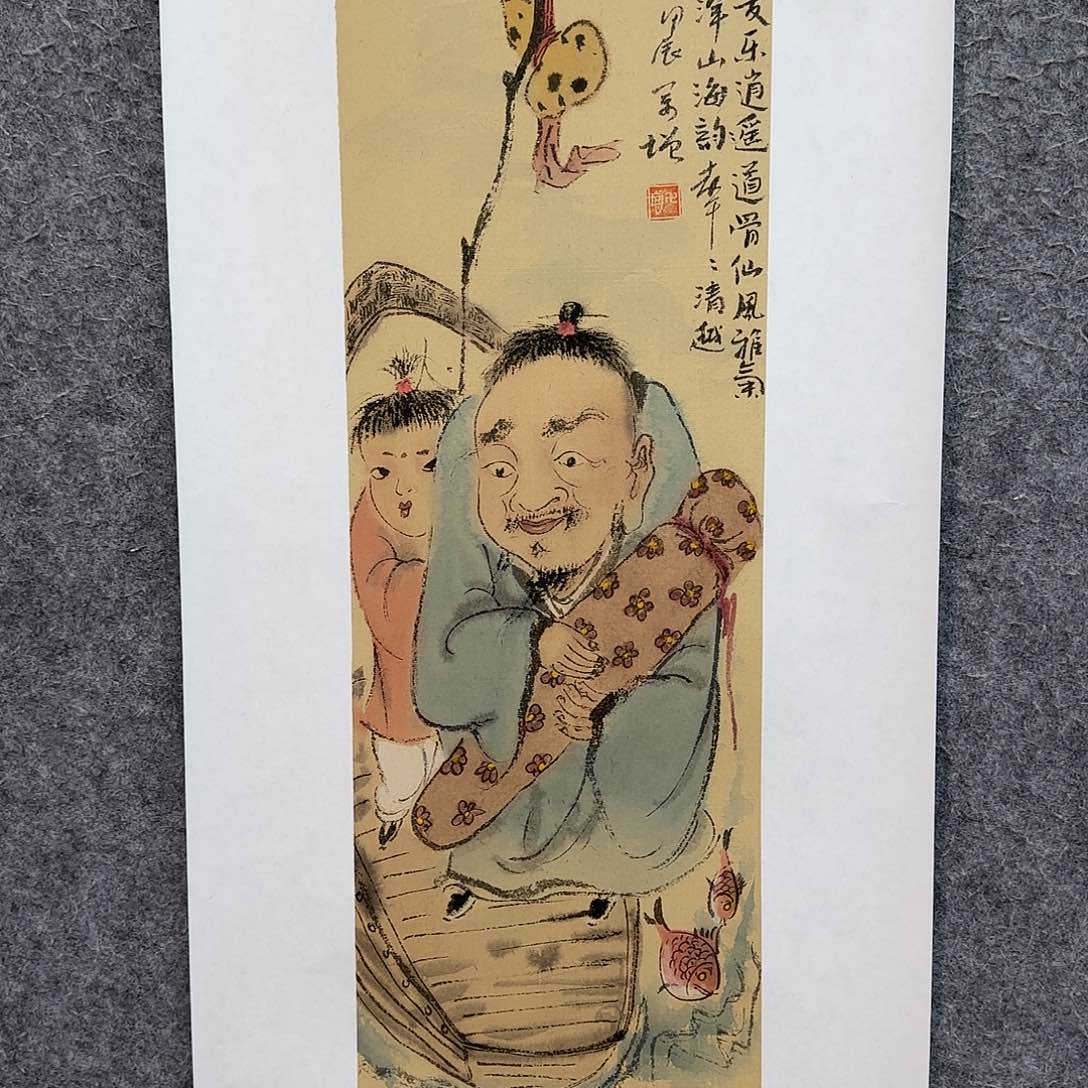 国画夏日必备一条围巾