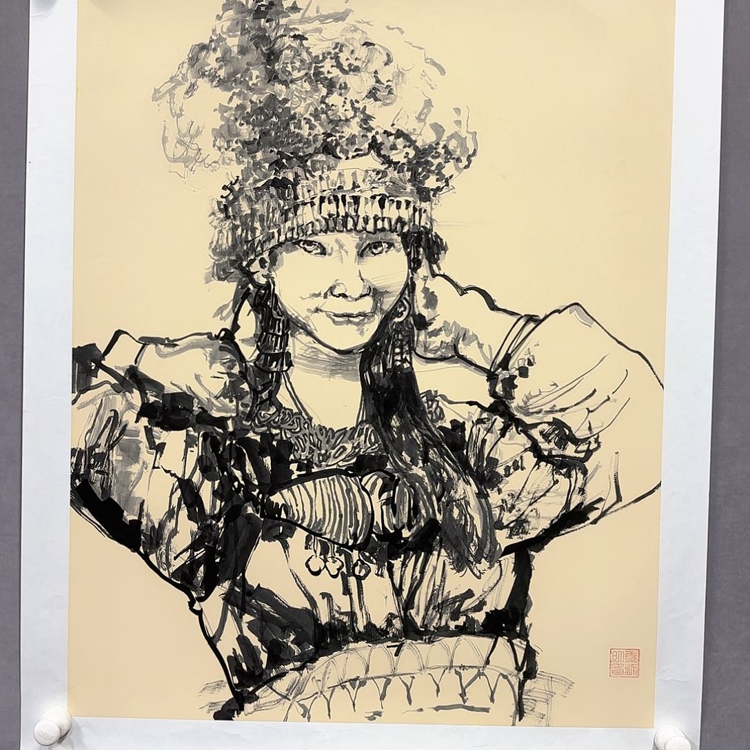 国画国画纯手绘作品请放心去藏