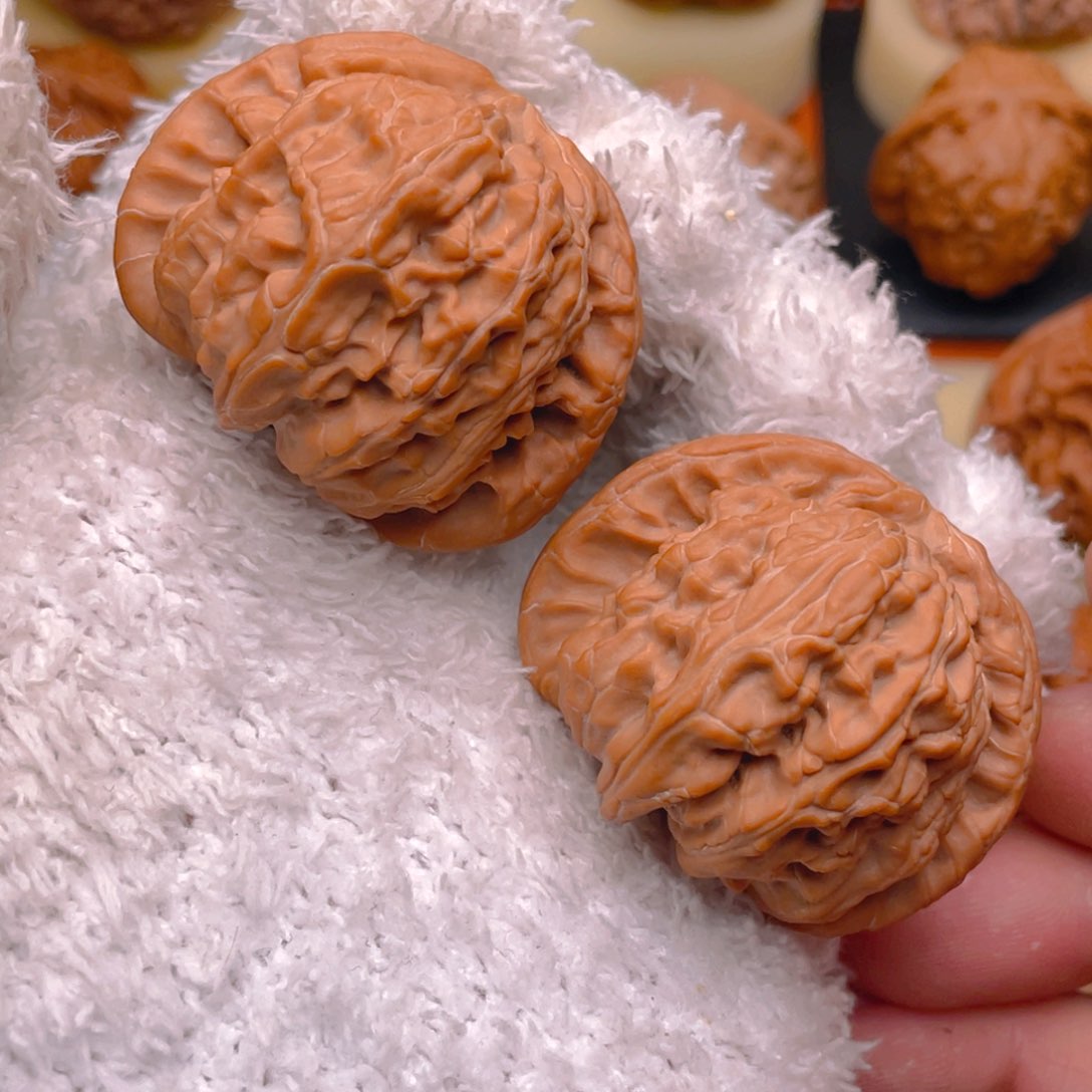 文玩核桃把件44白狮子