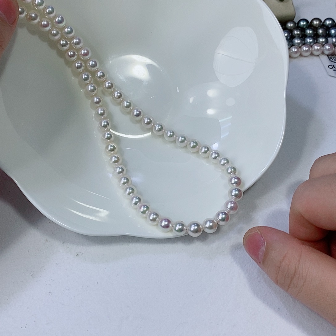 海水珍珠颈饰银S925镶嵌