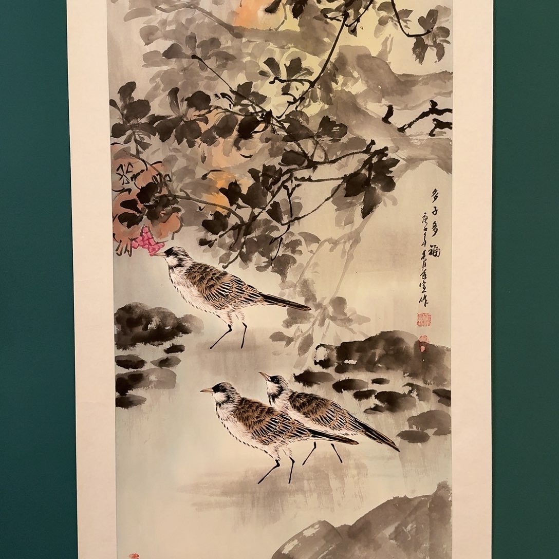 国画董老师的作品