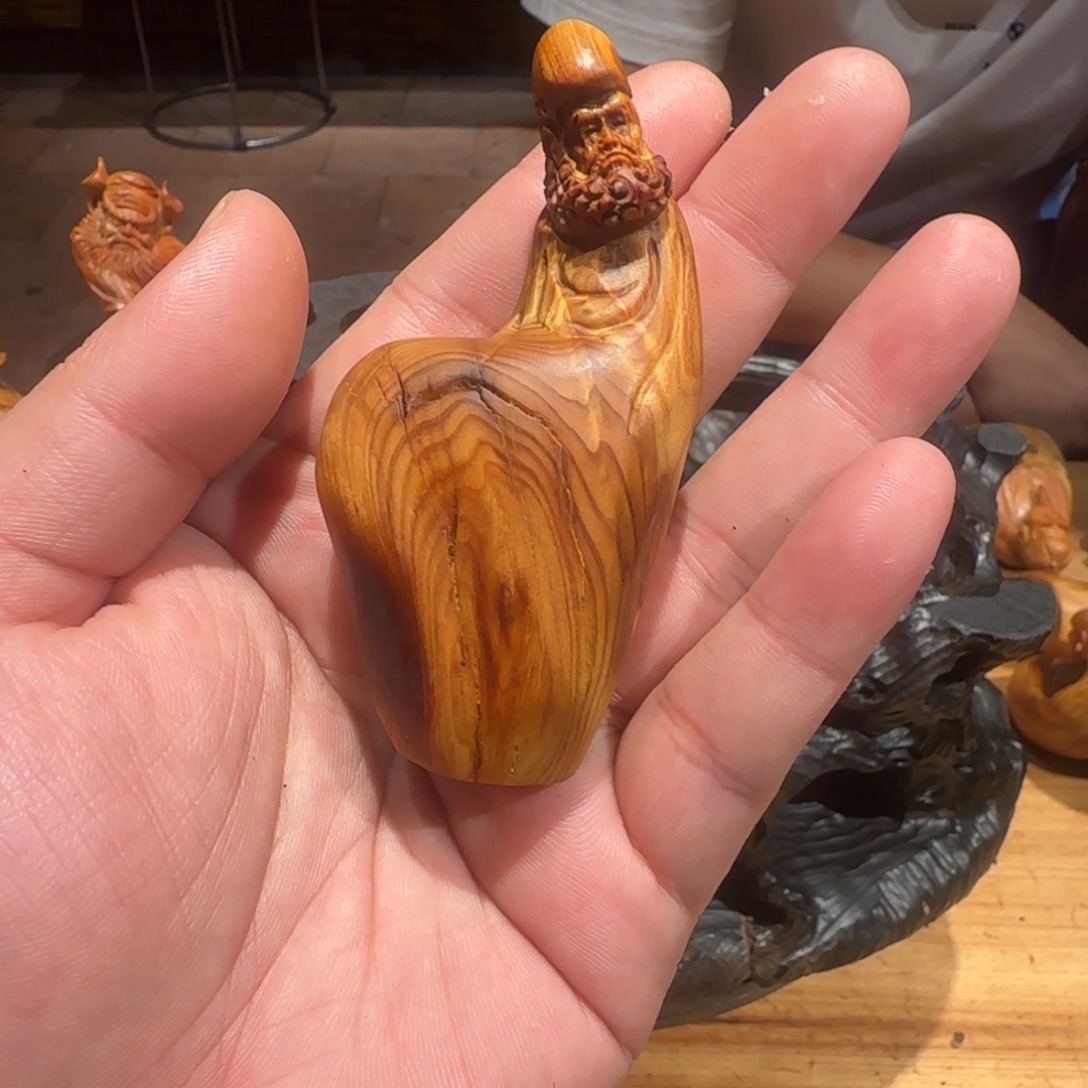 两***叉柏木（崖柏）太行崖柏纯手工制作