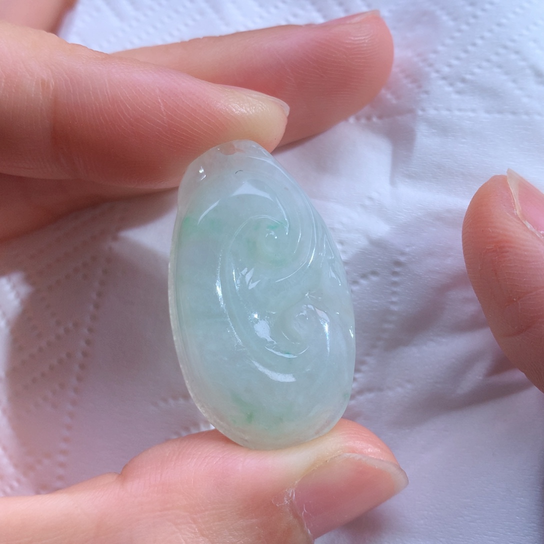 翡翠未镶嵌颈饰天然缅甸翡翠包邮