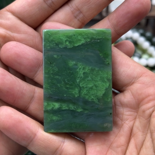 未镶嵌和田玉珠宝半成品南**竹