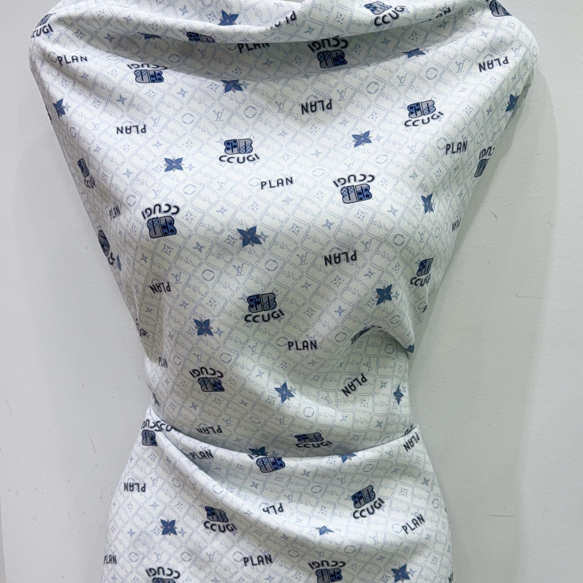 【绒兰】实体老牌明星产品 府绸面料 17号  几何星星