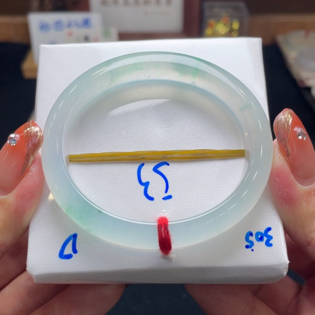 翡翠手镯未镶嵌翡翠53贵妃