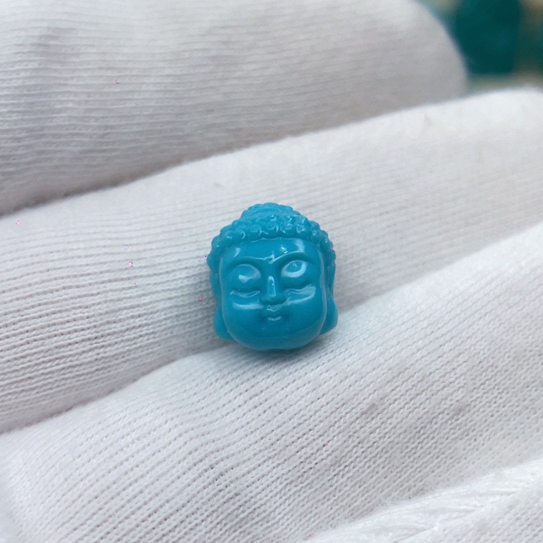 绿松石未镶嵌颈饰卡9.9-11.7