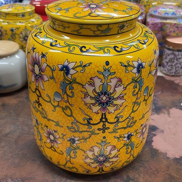 陶瓷罐茶叶罐储物罐密封罐