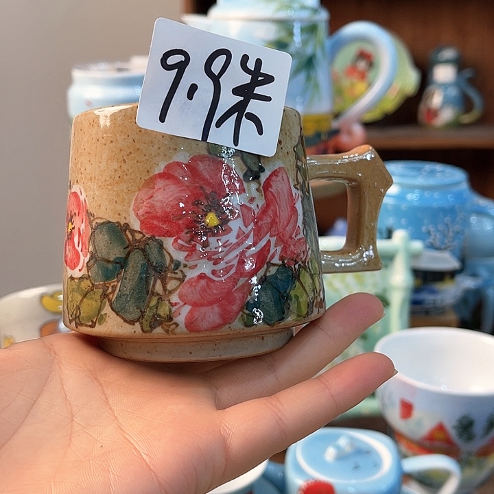 陶景德镇釉下手绘陶瓷 