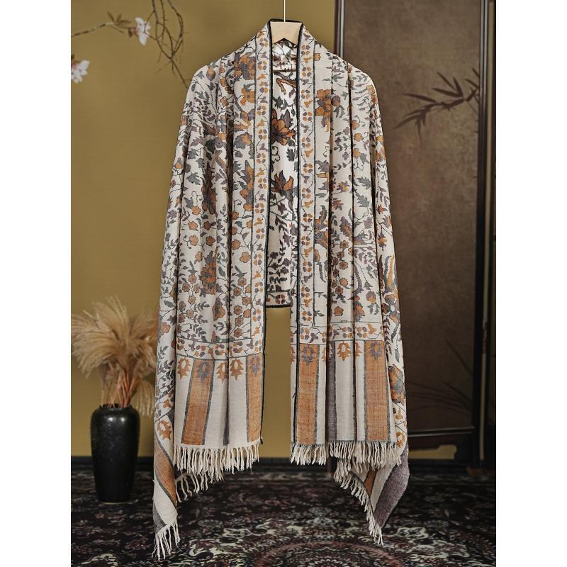 克什米尔pashmina披肩围巾卡尼100*200 60082-03